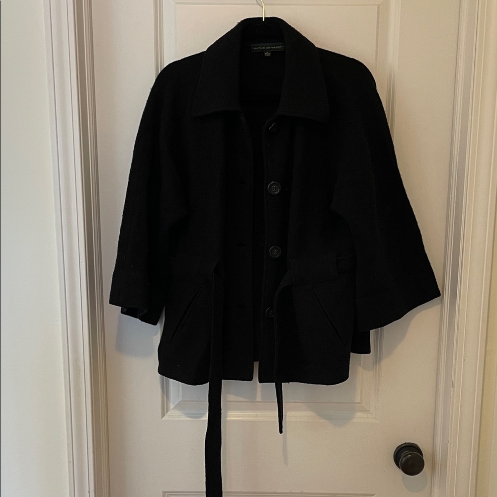 Elegant Black Trench Coat